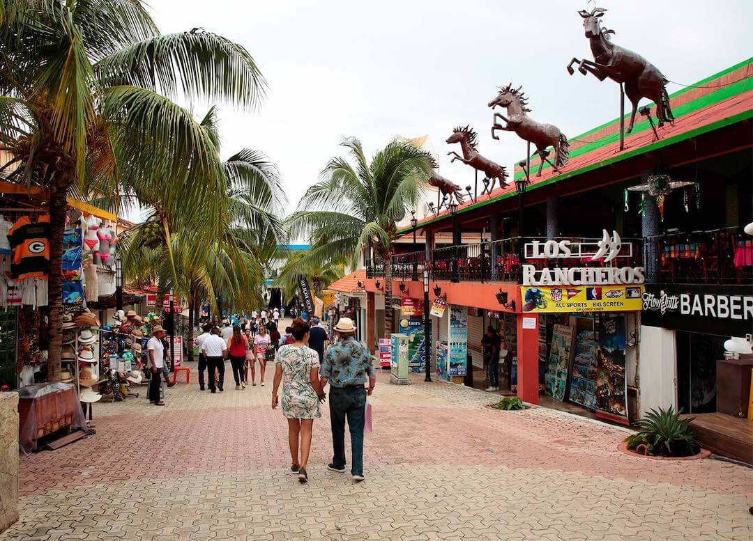 Quinta avenida en Playa del Carmen